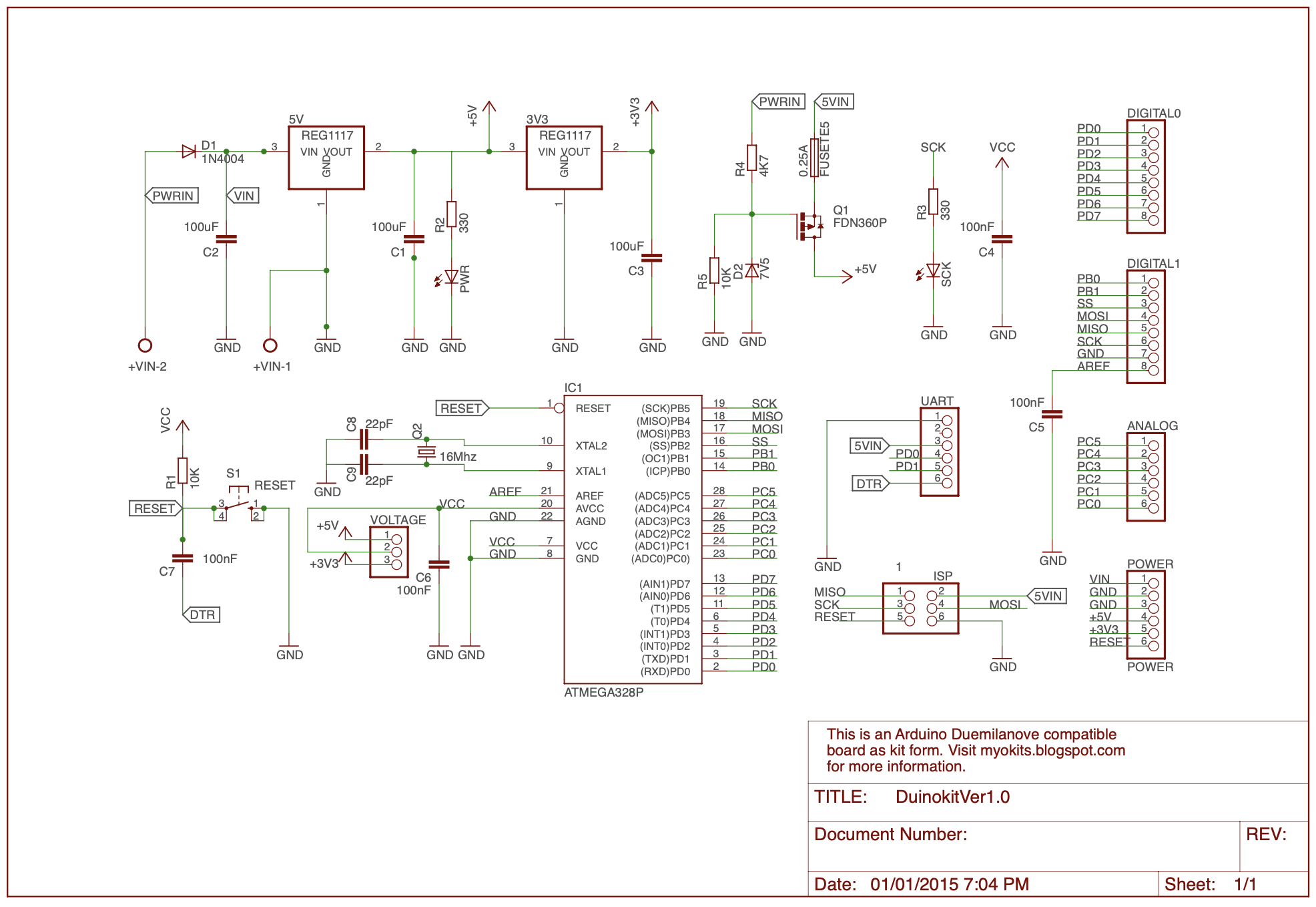Arduino circuit