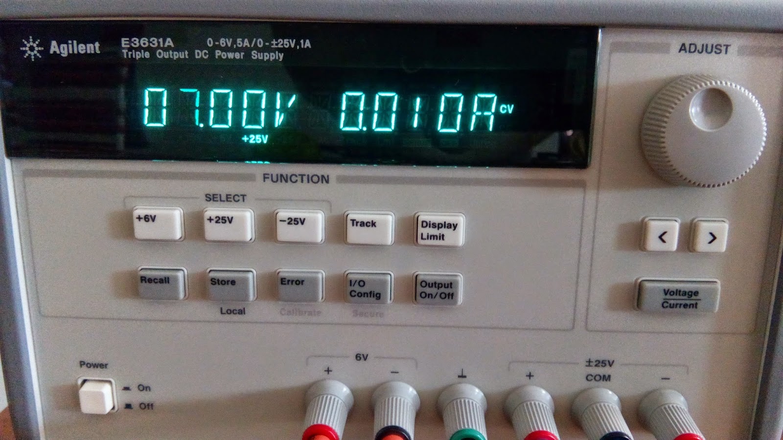 Power supply to the Arduino board